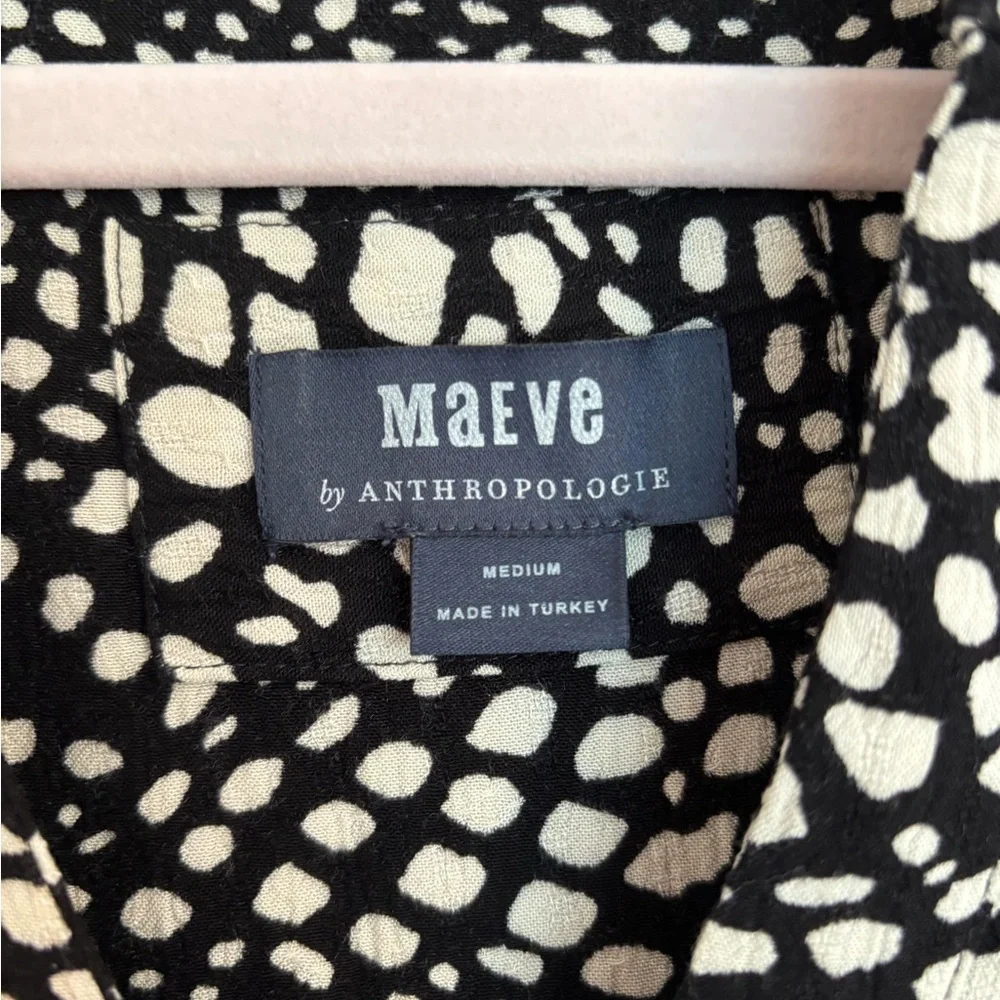 Anthropolgie MAEVE Tiana Tiered Tunic Dress. Size M - Picture 5 of 8